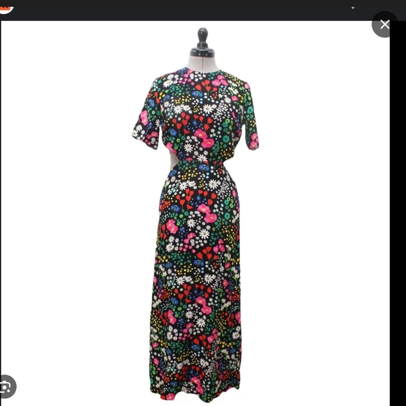 New With Tag The Kooples Floral Maxi Dress | Size S - Picture 2 of 6